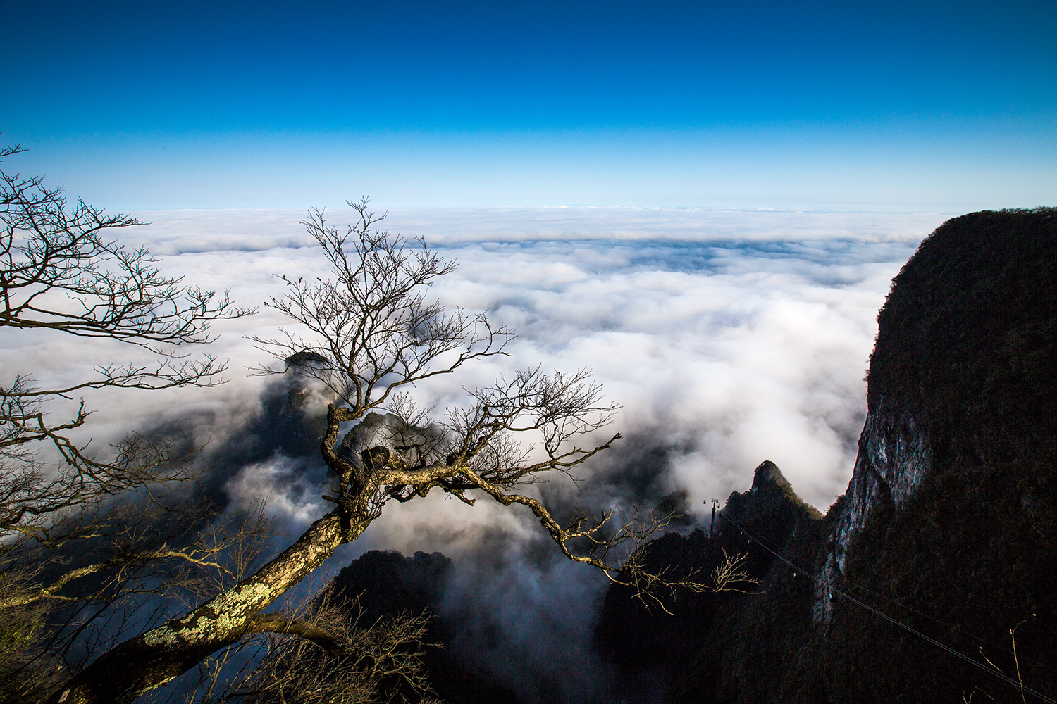 天门山风光