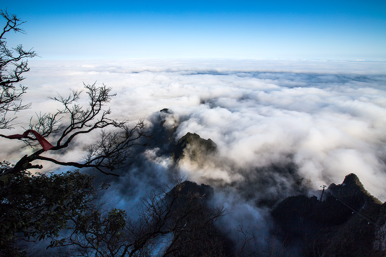 天门山风光