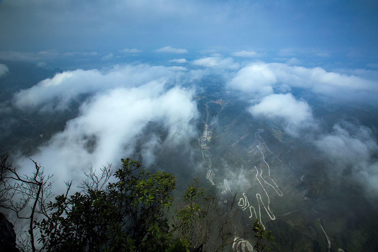 天门山风光