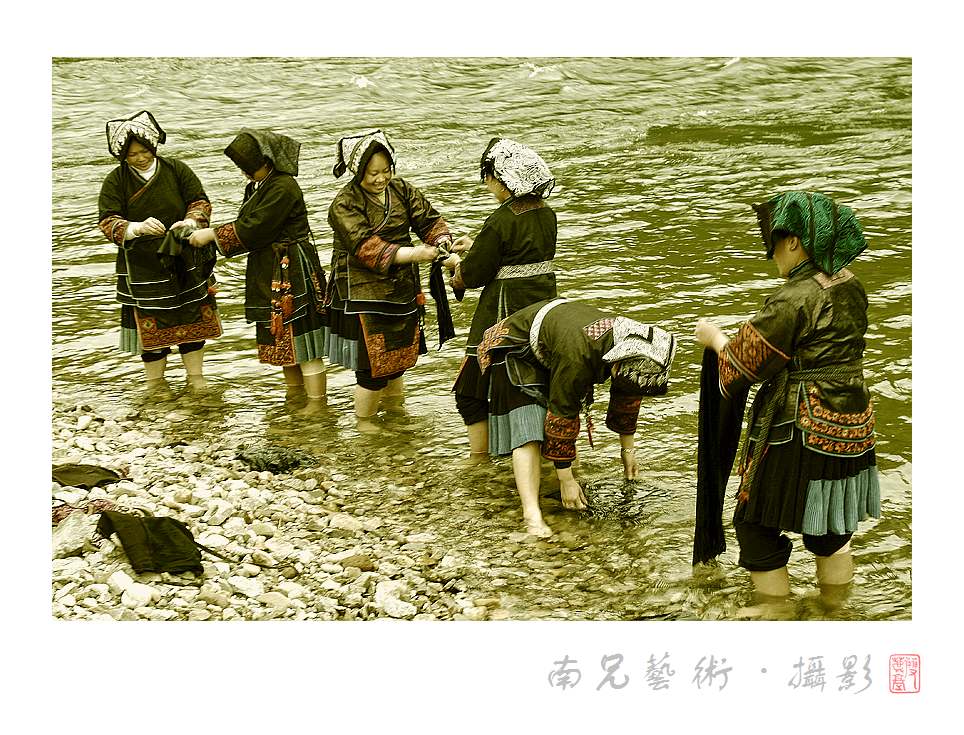 石蜡染布