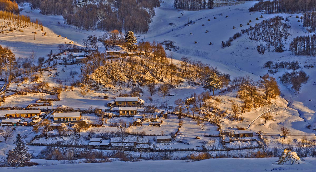 关东雪村---魅力松岭