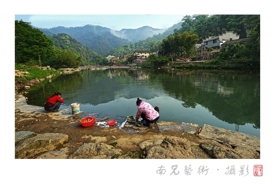 古镇的早晨