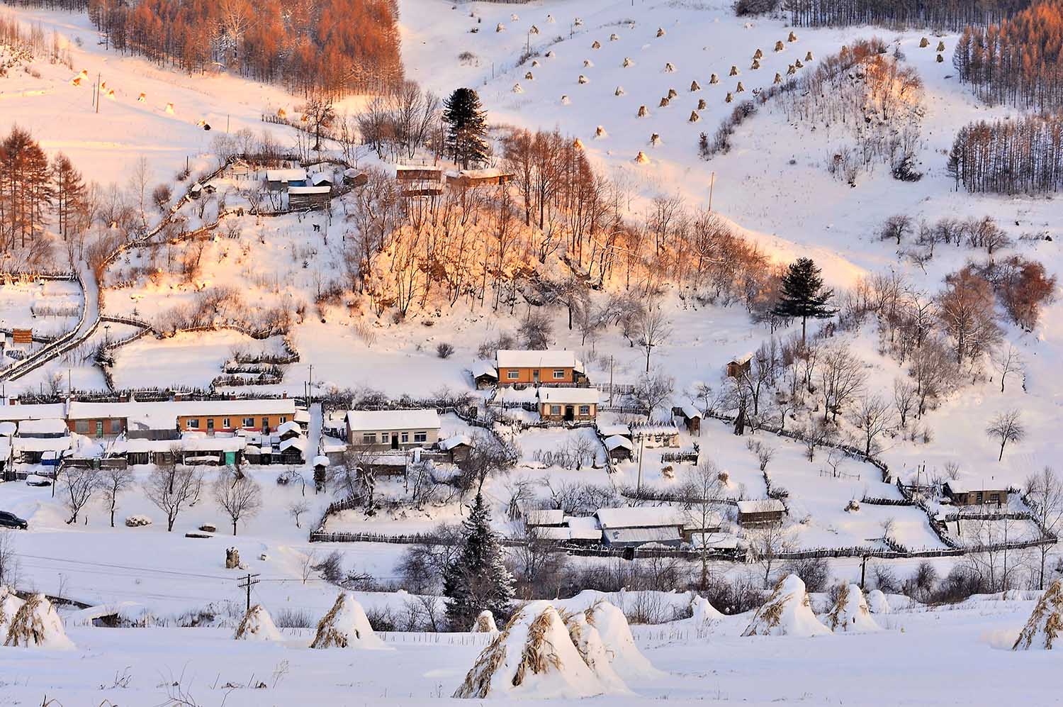关东雪村---魅力松岭