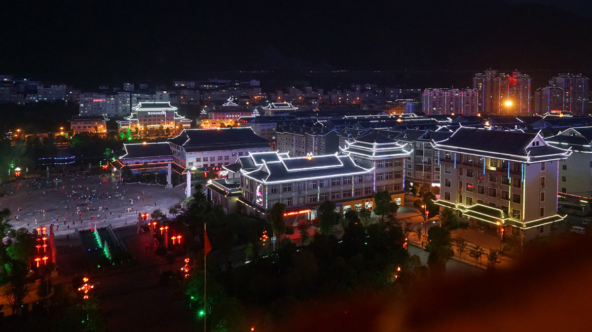 古镇夜景