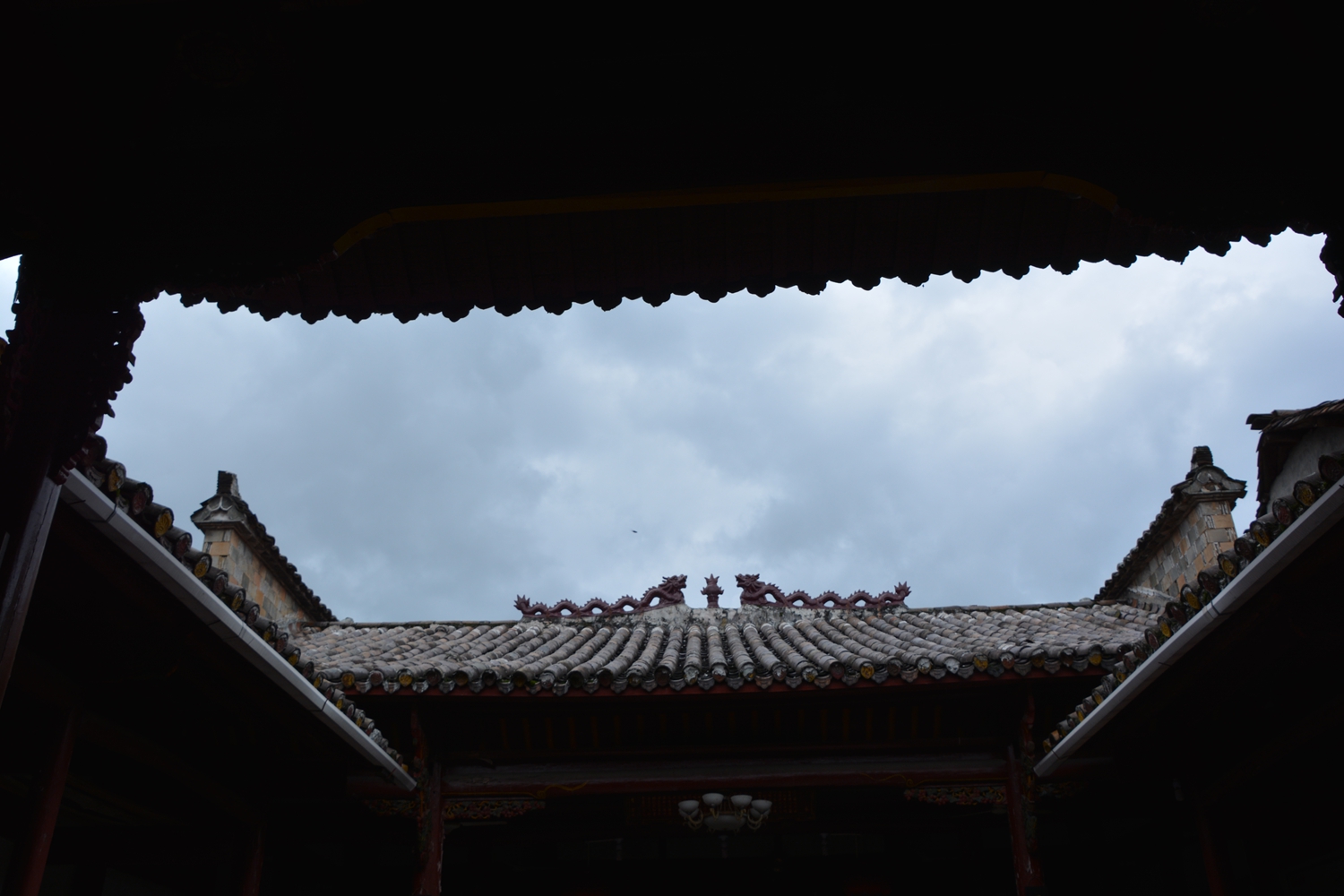 古宅一角