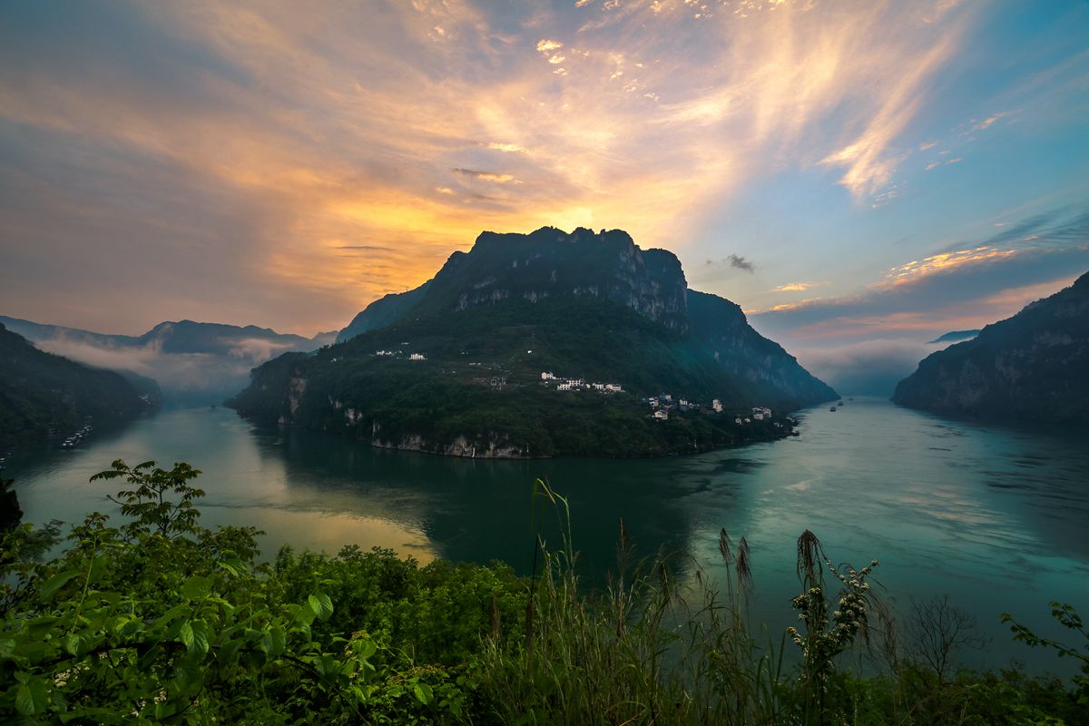 明月湾----长江三峡第一湾