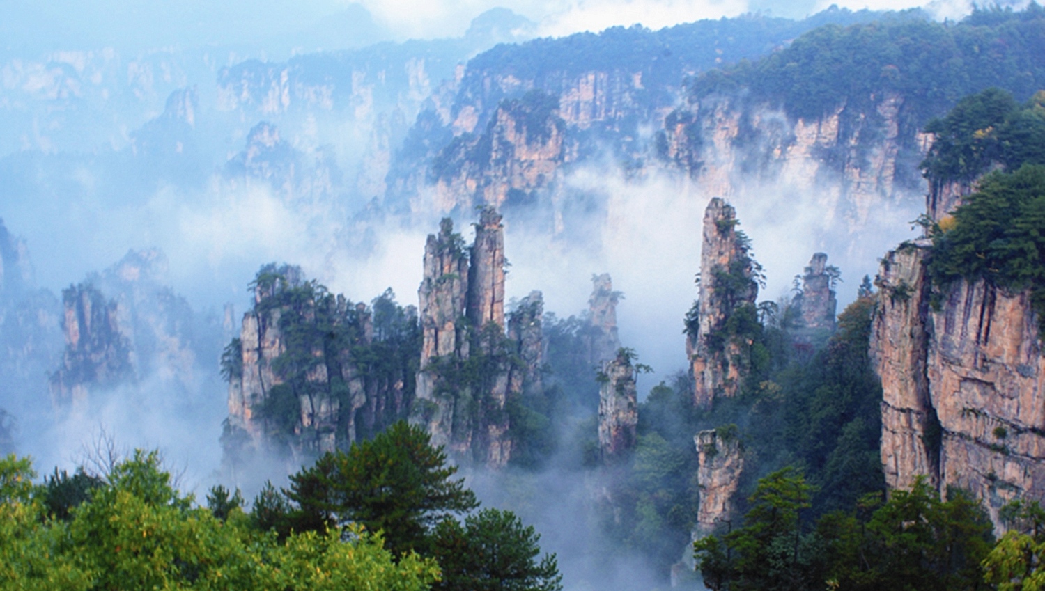 梦幻天子山