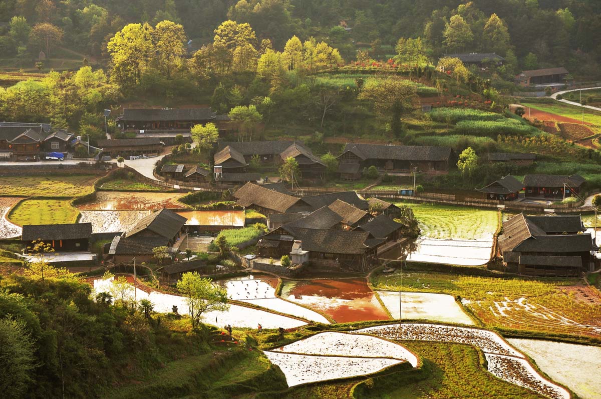 春到石堰坪