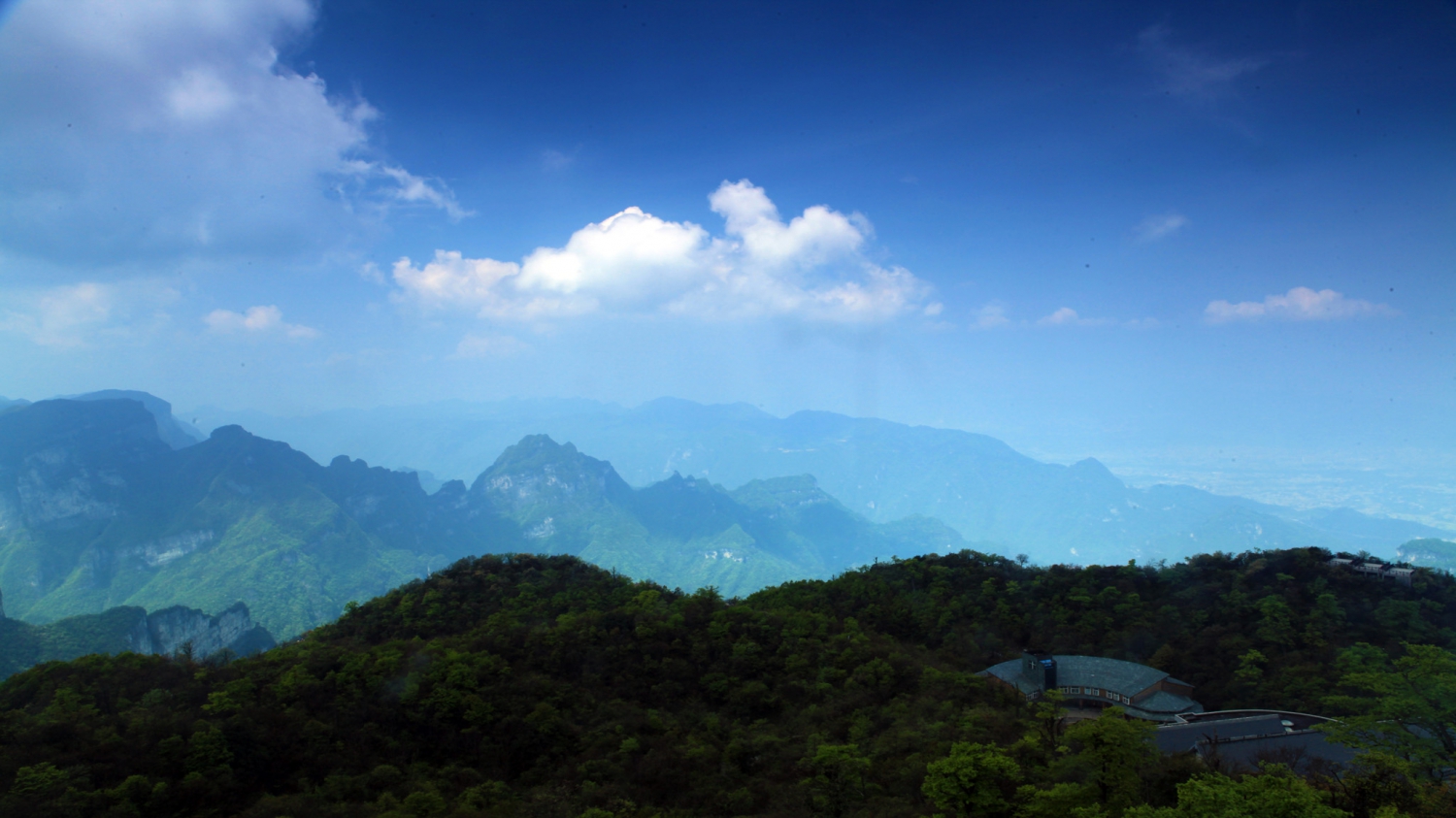 天门山自然景观组照八