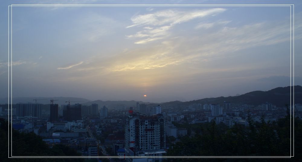 晚霞
