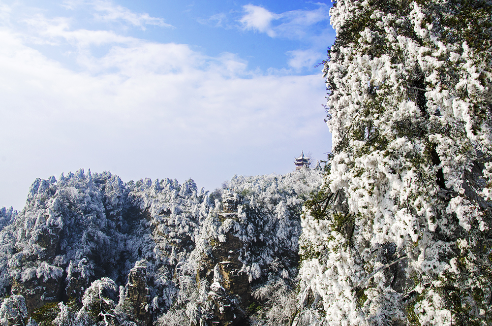 黄石寨.雪