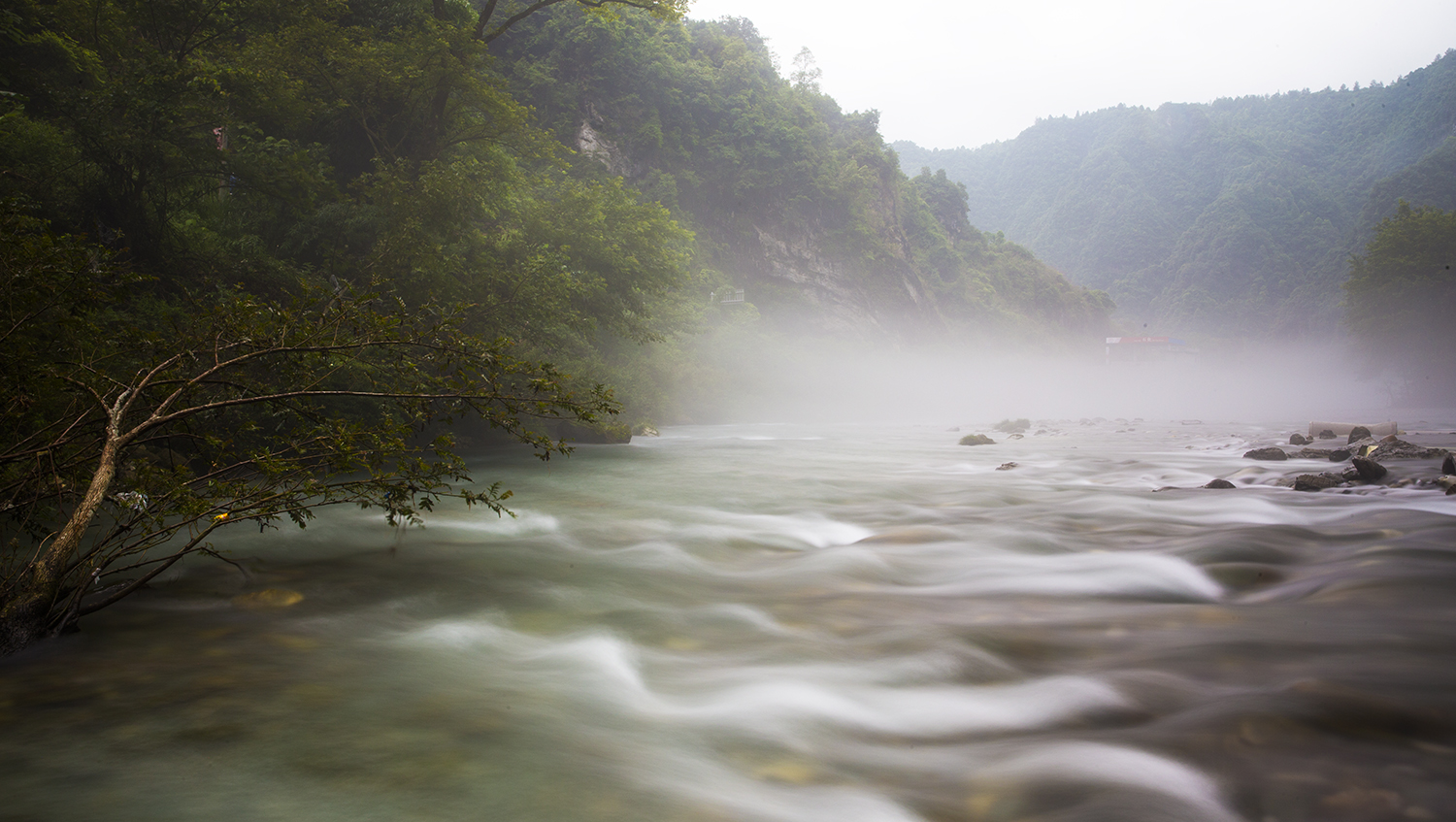 澧水风光