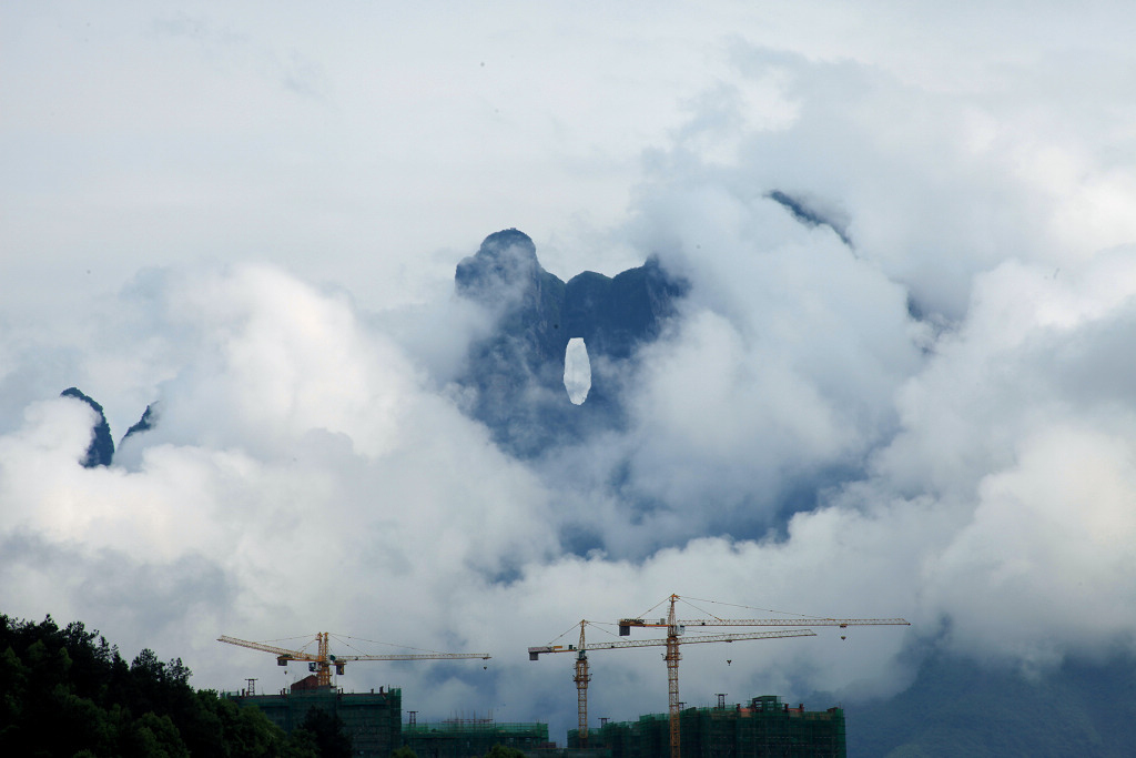 云中天门开