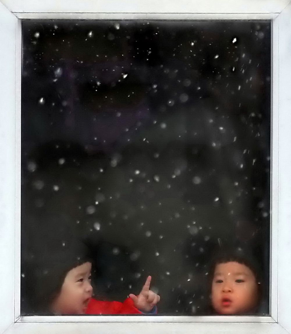 下雪了...