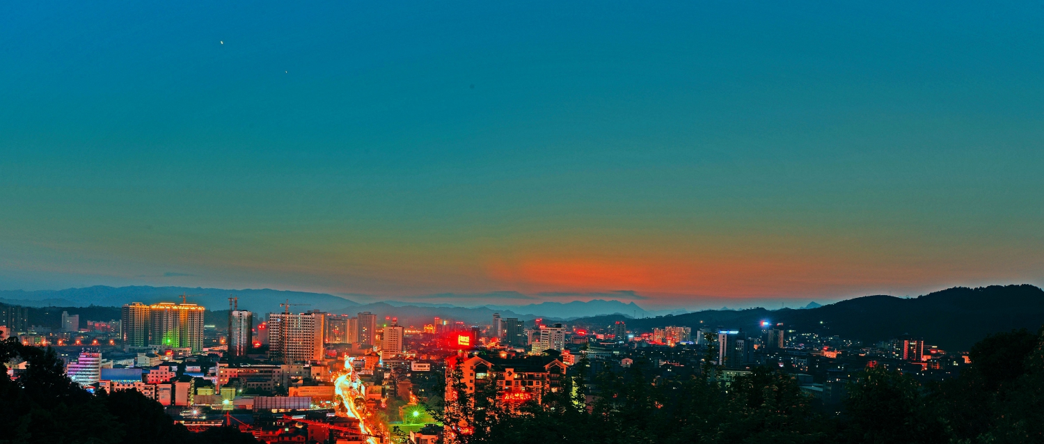 新城夕照