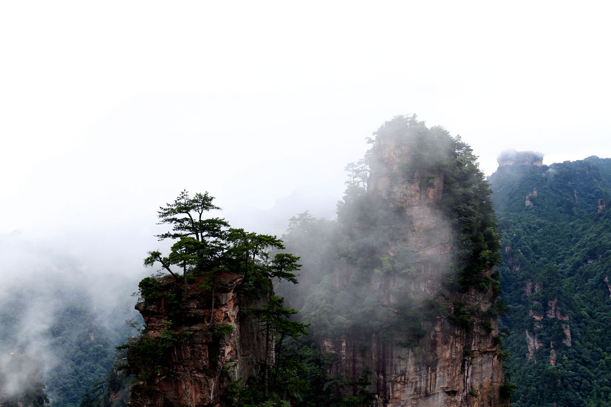 雾漫仙山