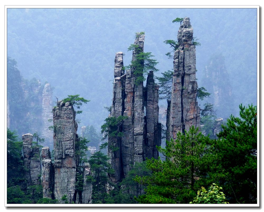 天子山风光