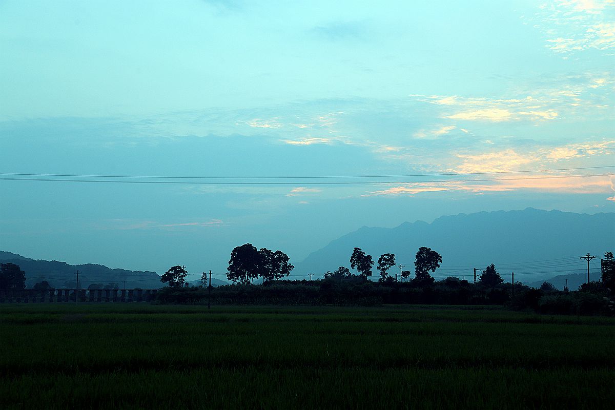 田园夕阳