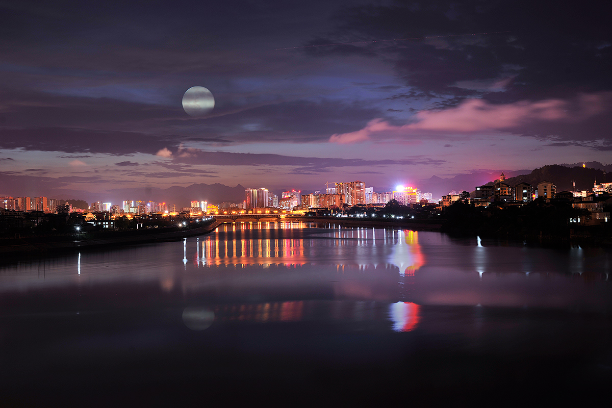 城市的静夜