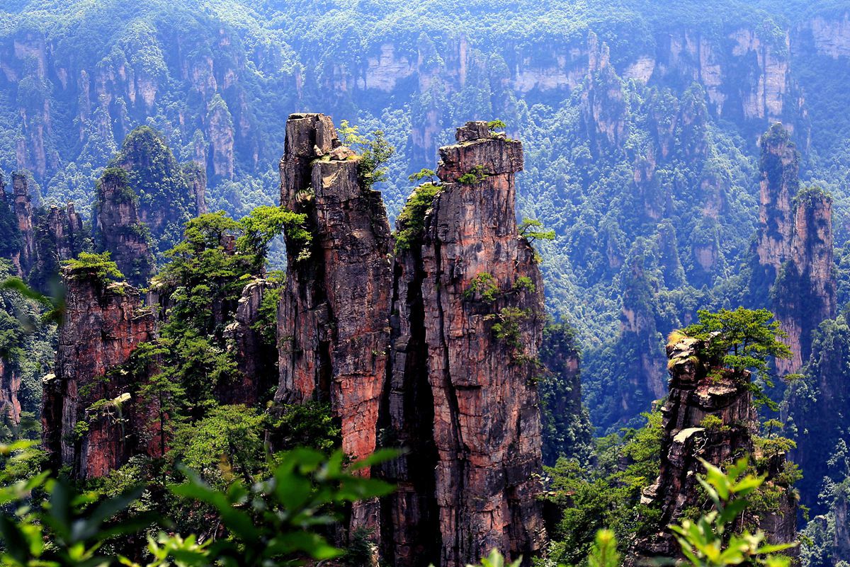 天子山风光