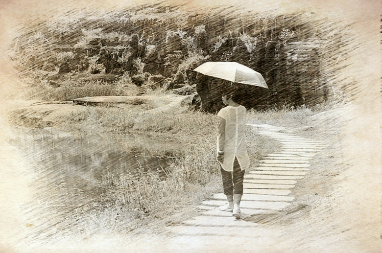 路间醉舞