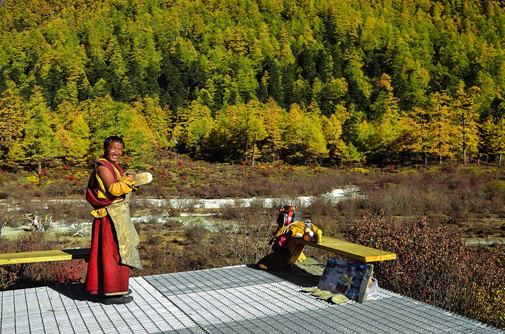 喇嘛快乐的时刻