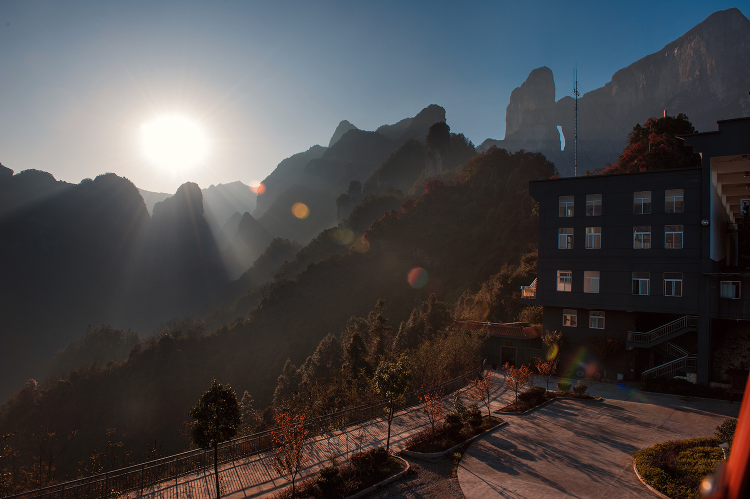 索道光影天门山2
