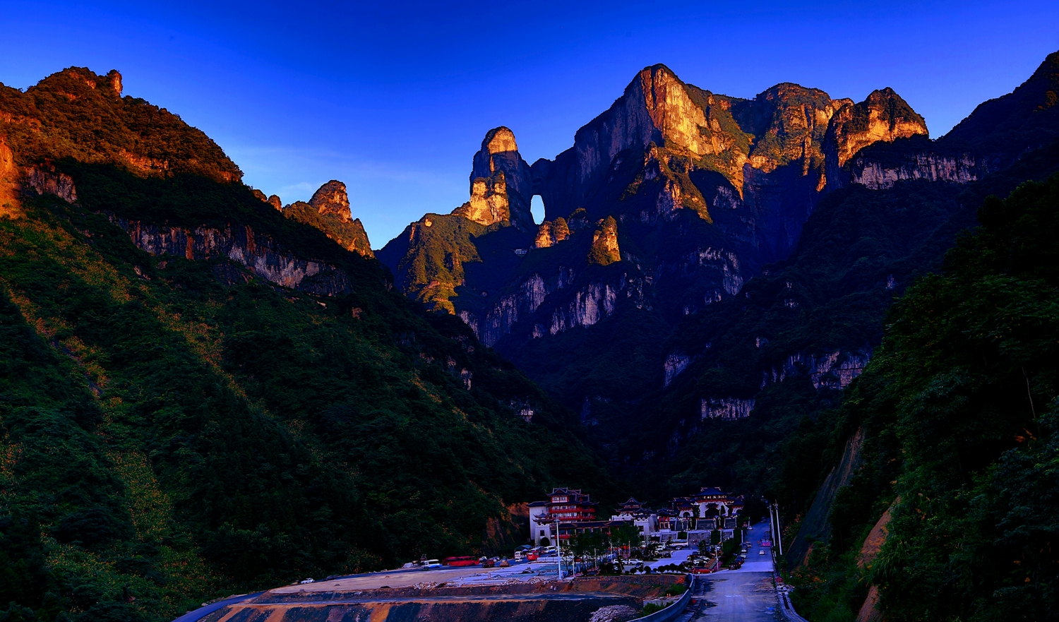 夕映仙山