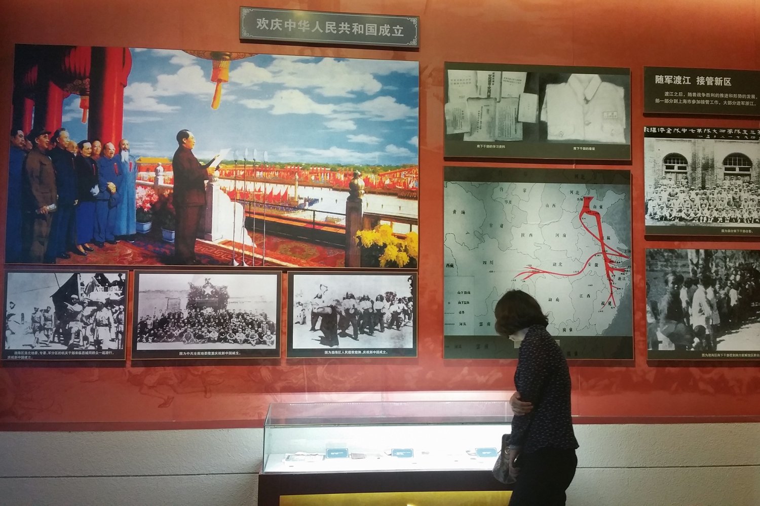 参观冀鲁边区革命纪念馆