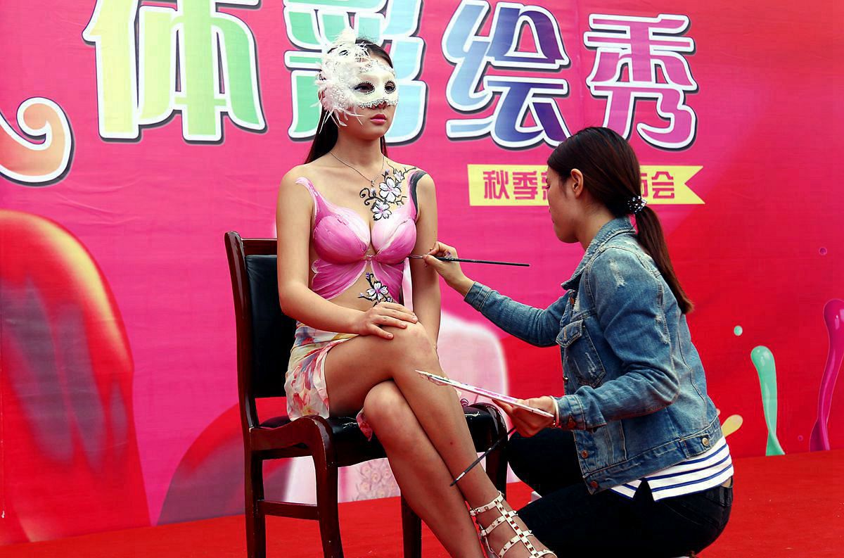 人体彩绘秀   二