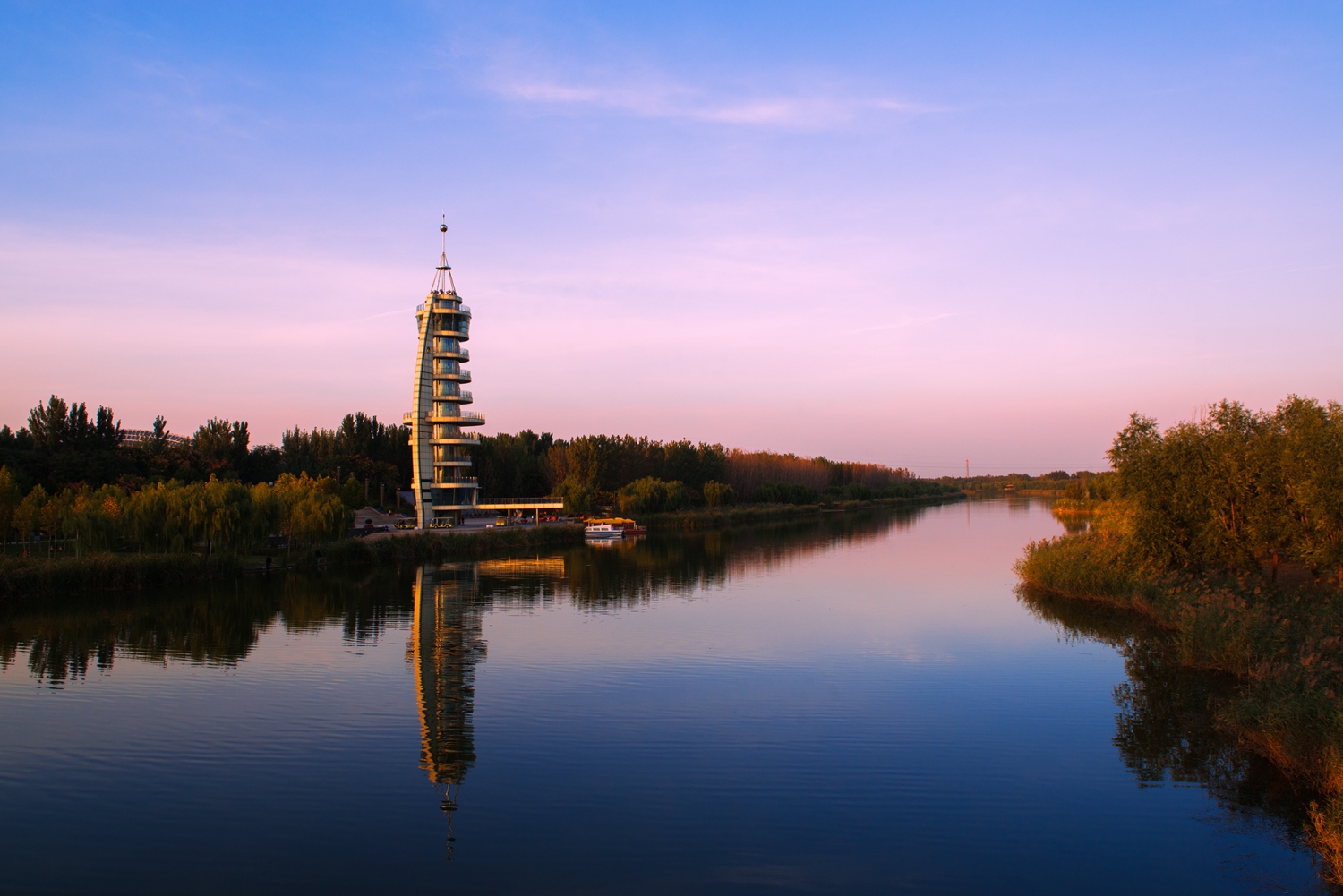 夕照减河