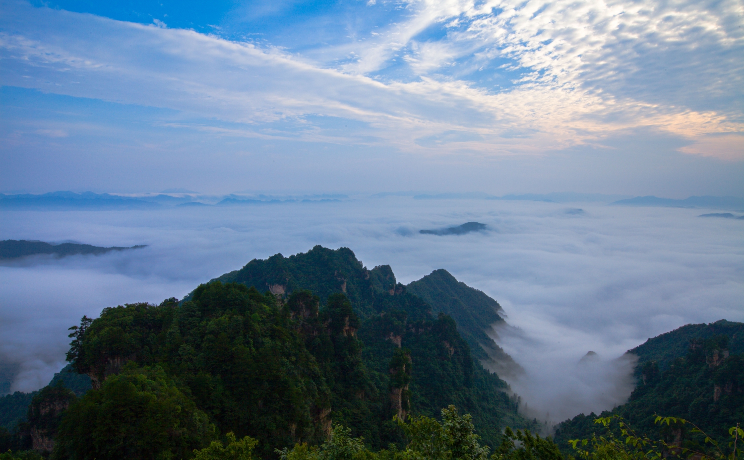 天子山风光2