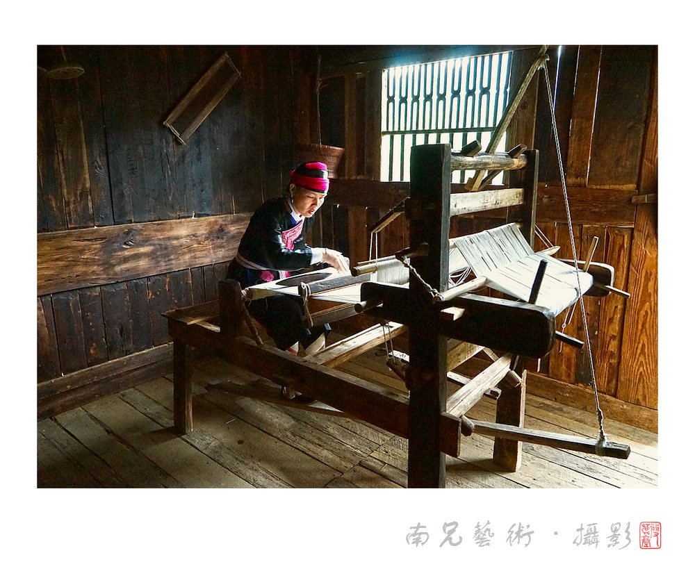 纺纱女