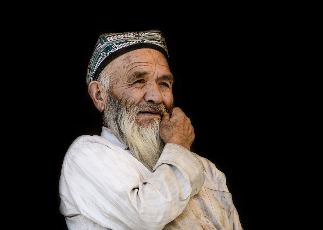 【维吾尔族老人摄影图片】新疆喀什莎车县达木斯乡人像摄影_太平洋电脑网摄影部落