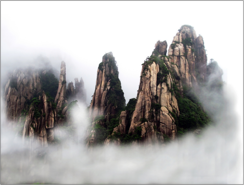 三清山云雾