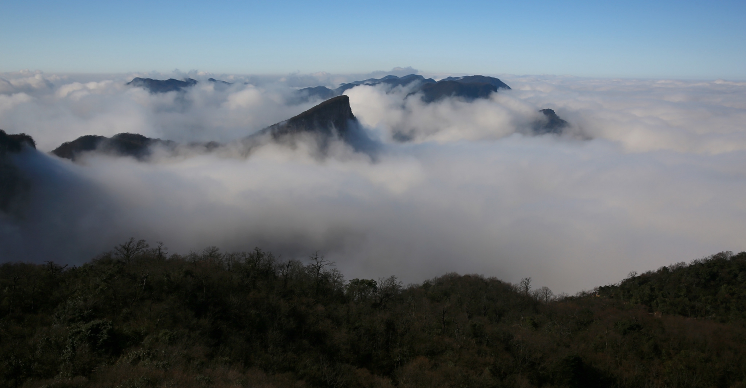 天门山云海奇观