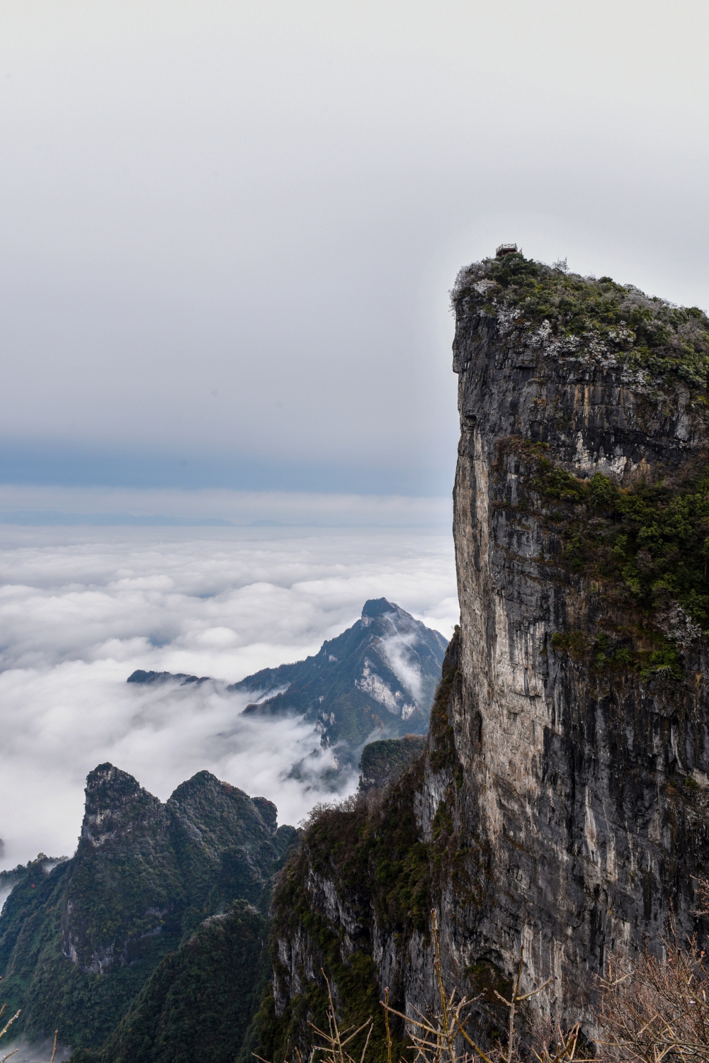 云雾天门山