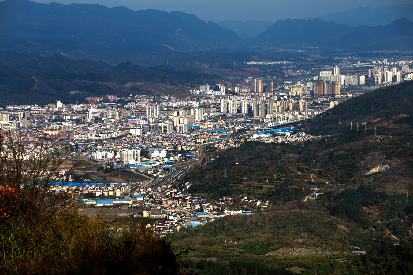 居高临下
