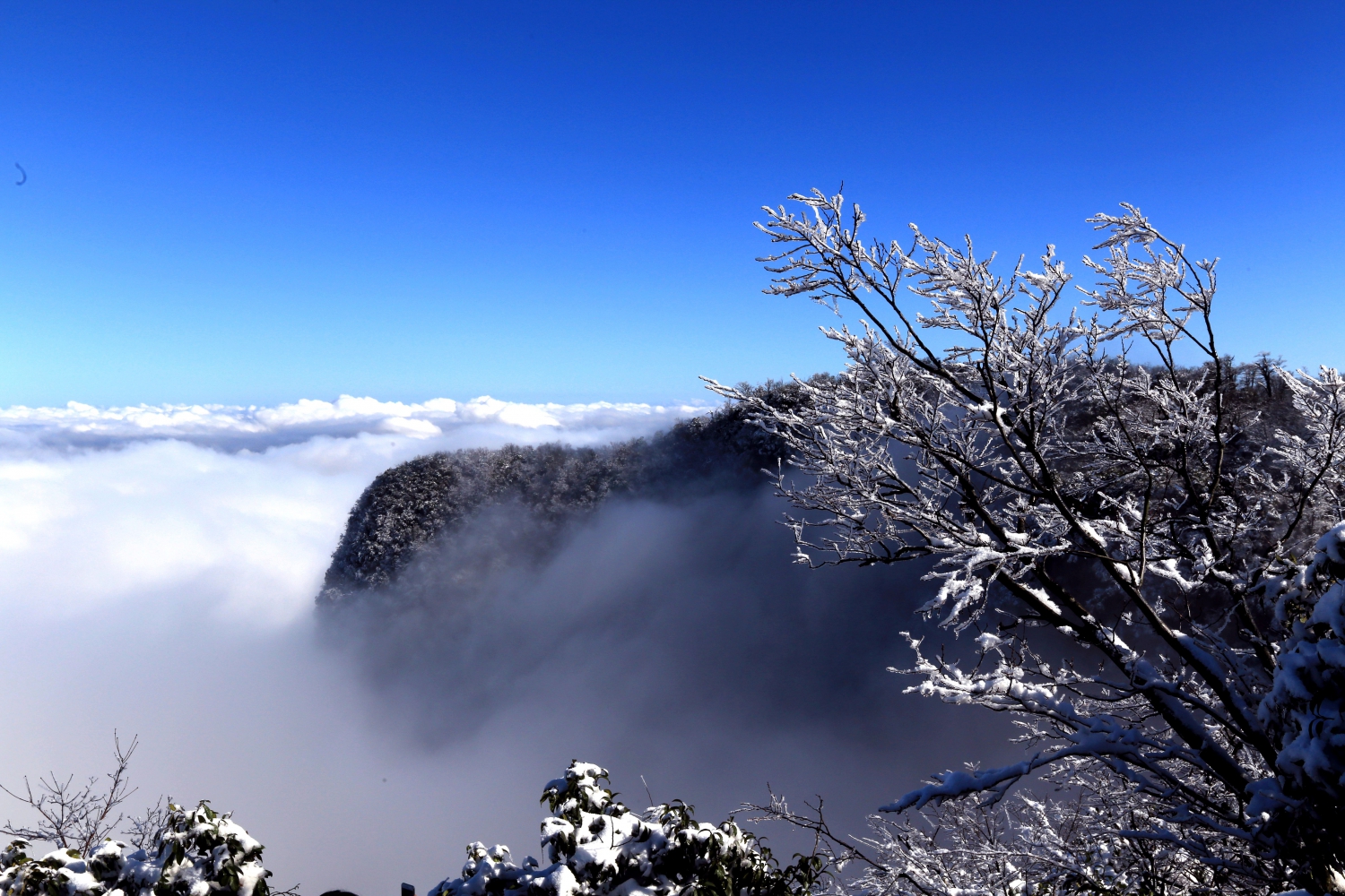 云雾残雪美3