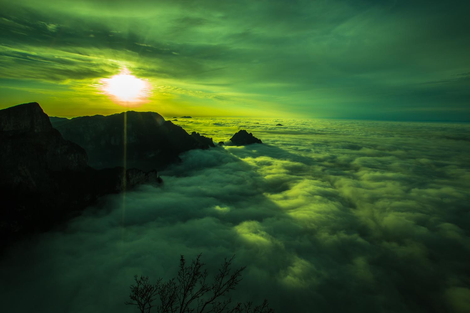 天门夕照1
