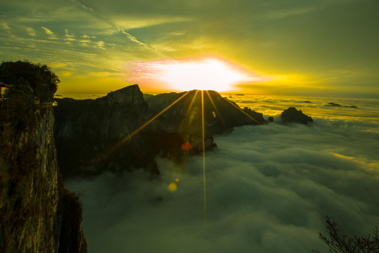 天门夕照2