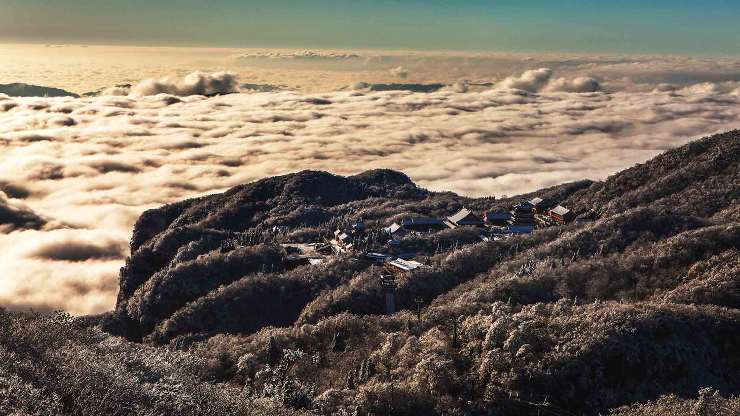 仙山云海