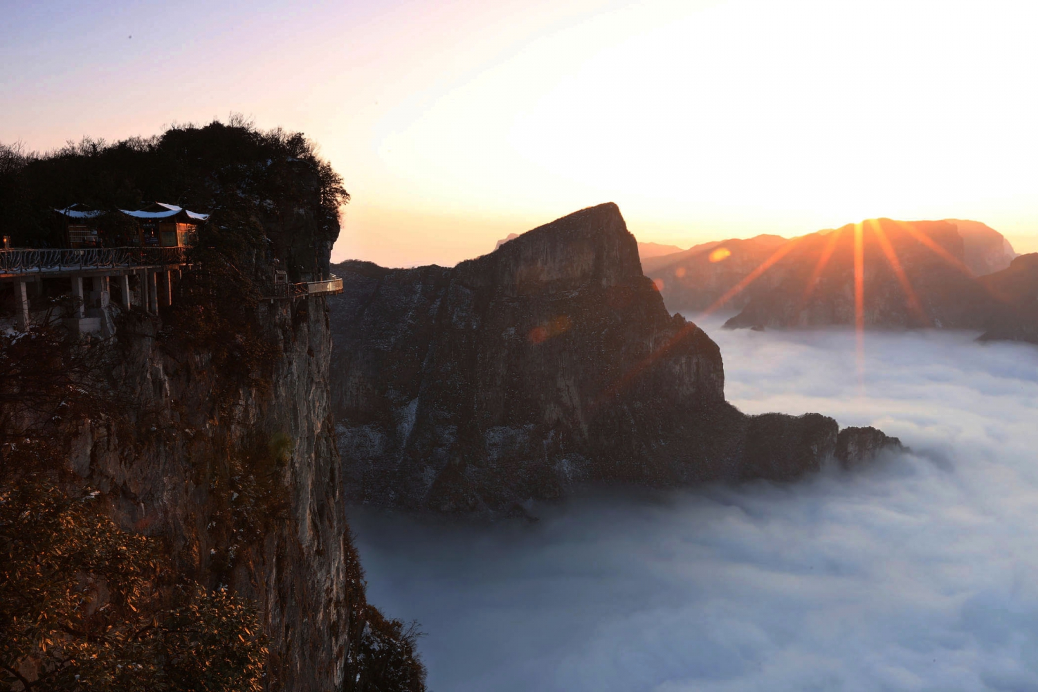 日落仙山