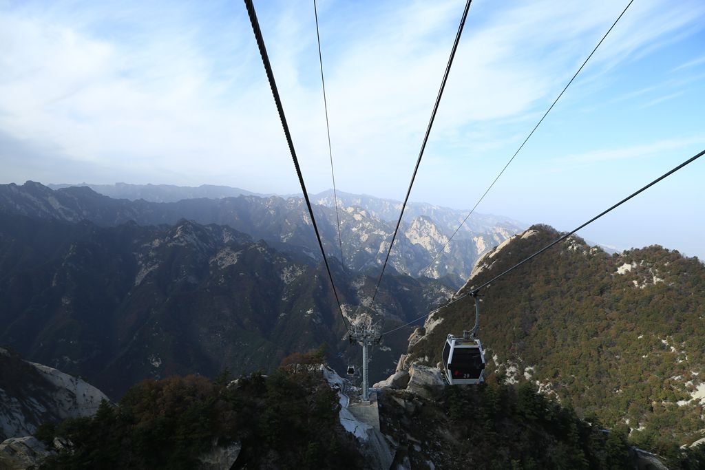 华山西峰索道