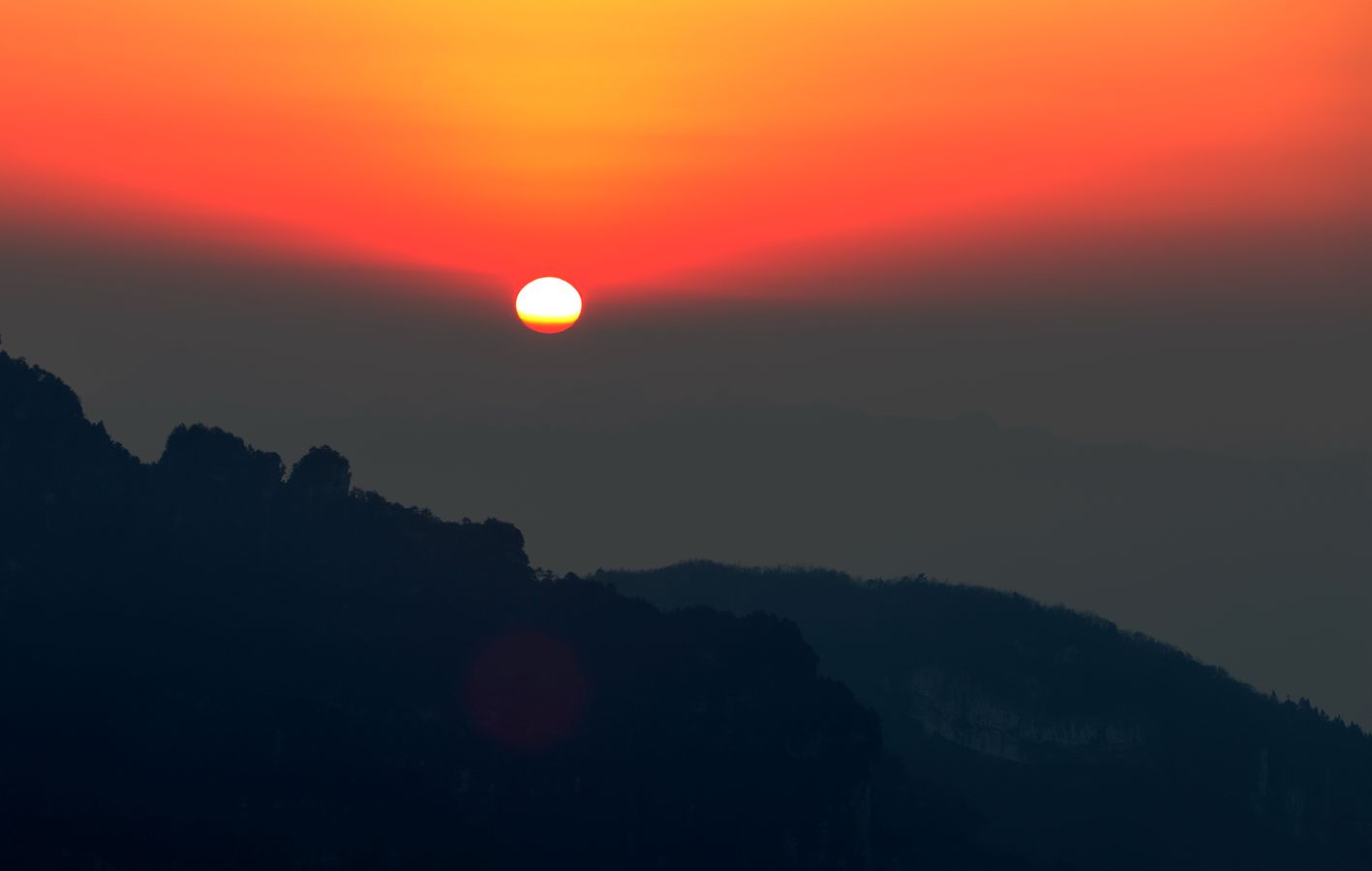 日出天子山