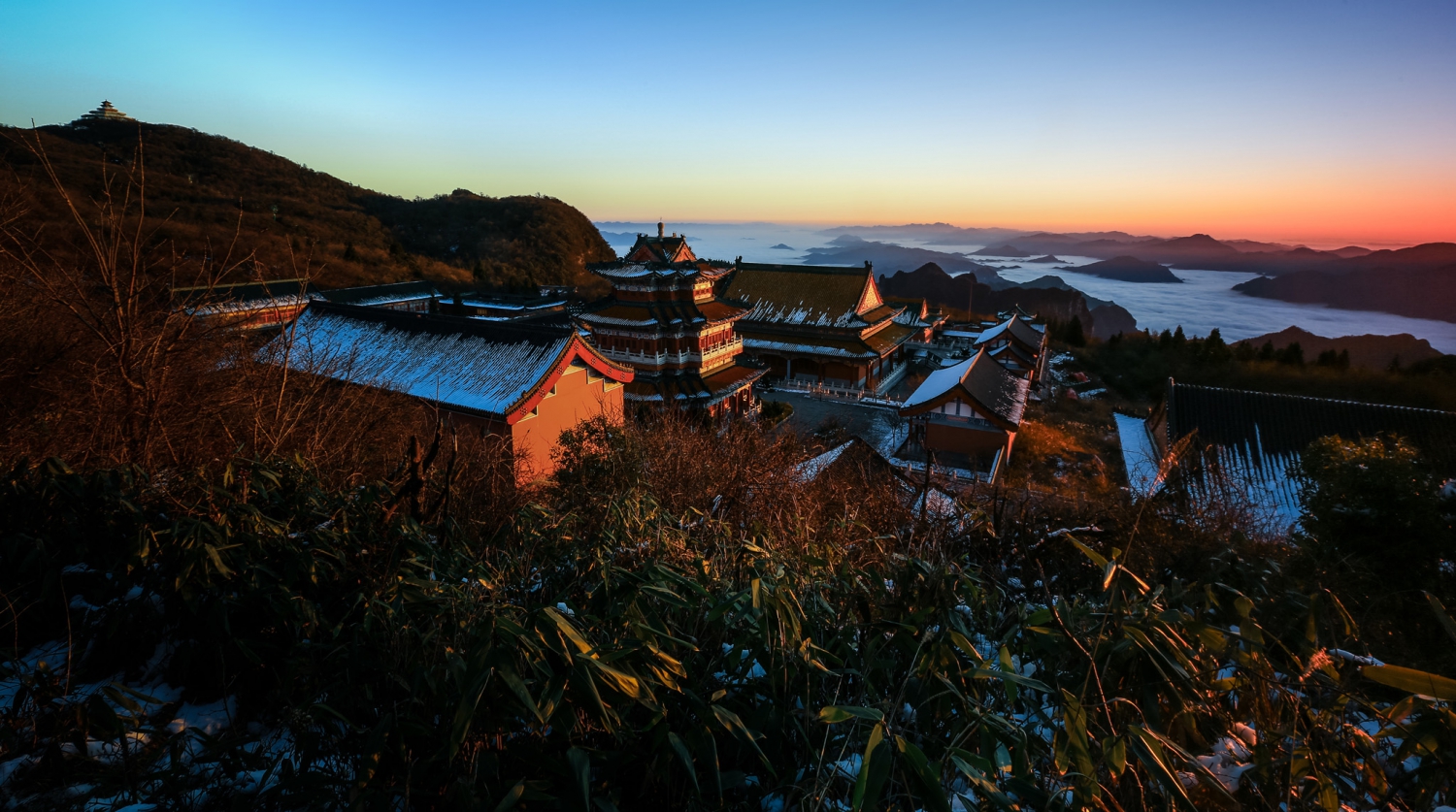 佛门 晨光(组图)3