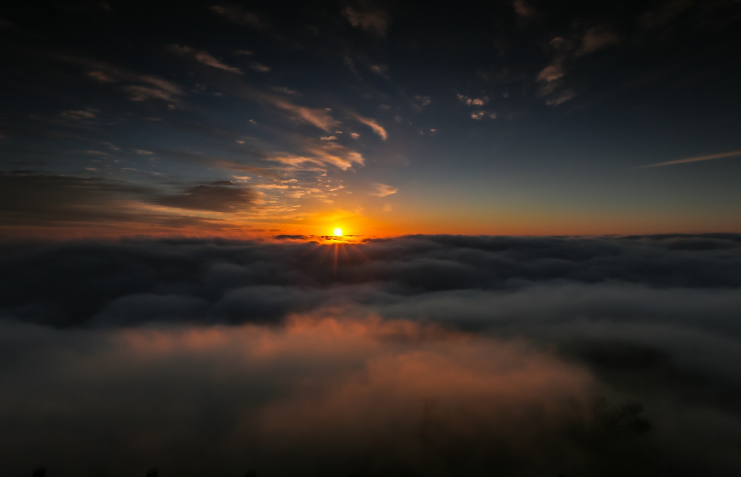   朝霞云海天门山(组图)4