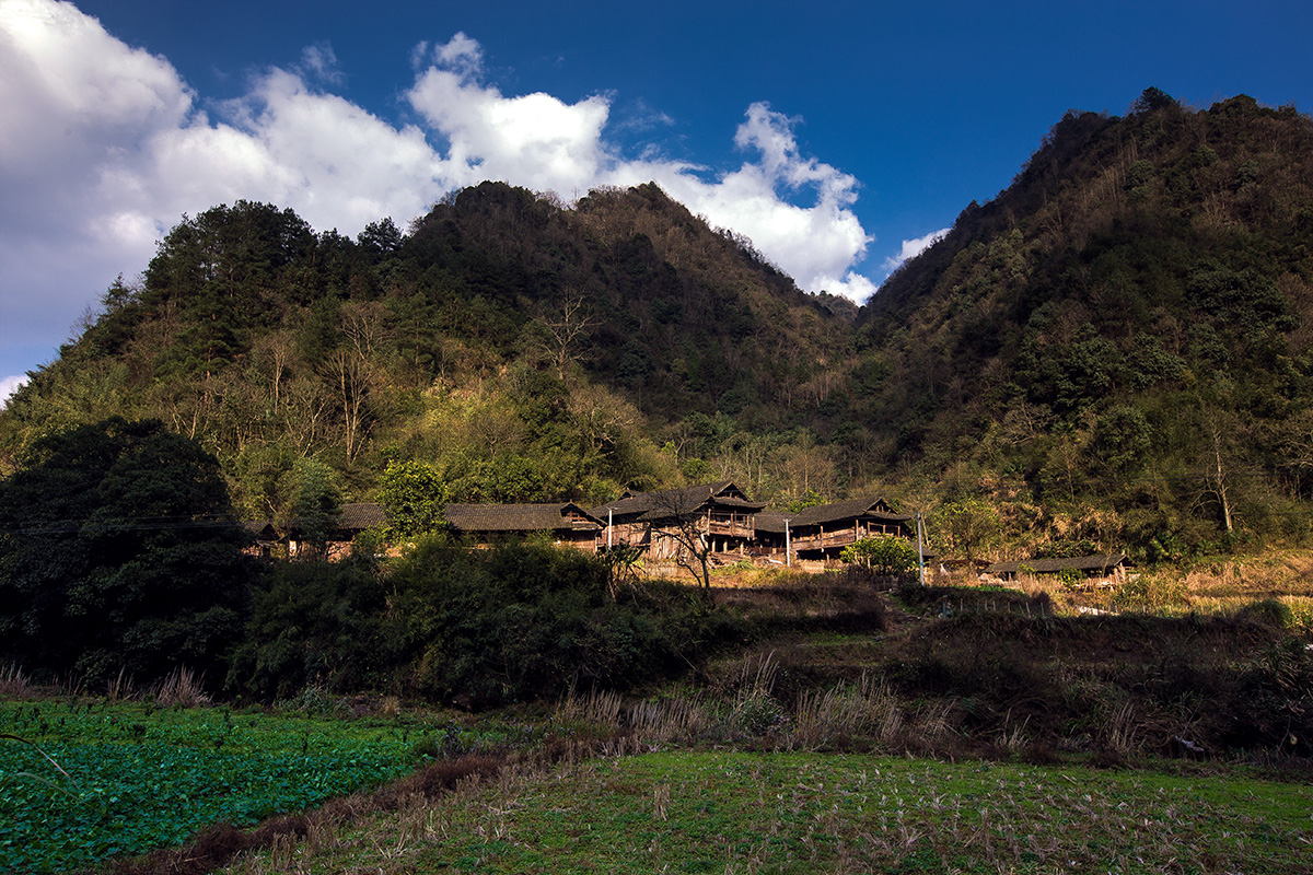 土家民居吊脚楼（七甲坪）