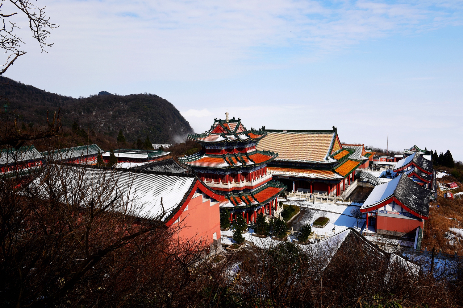 冬日仙寺