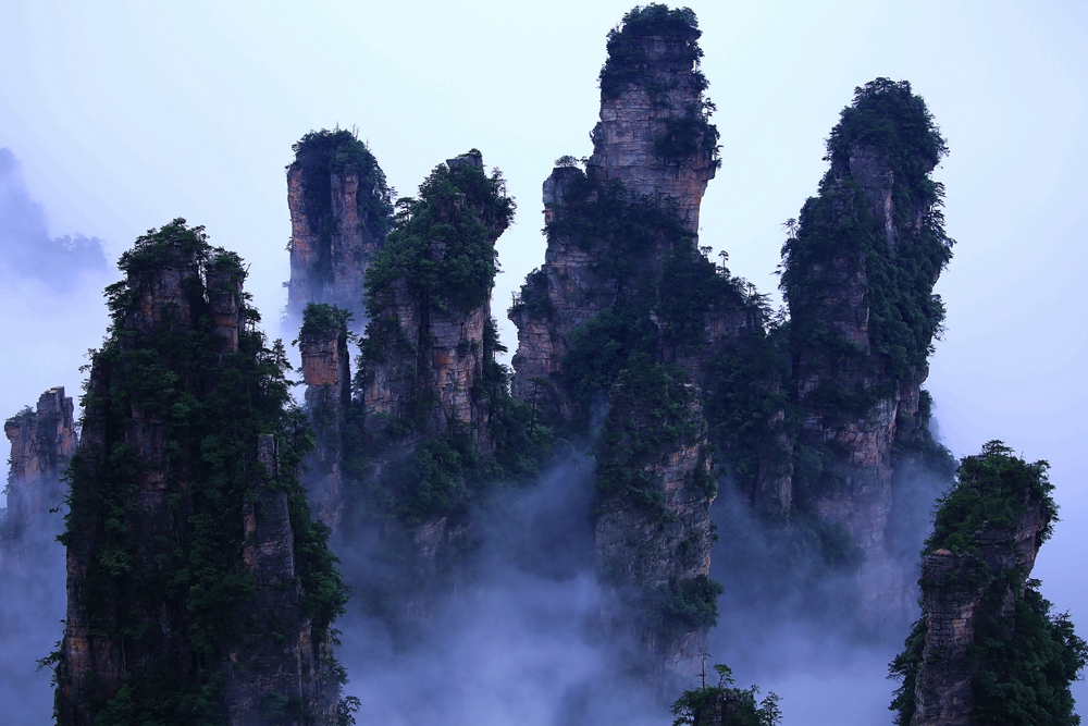 天子山·五指峰